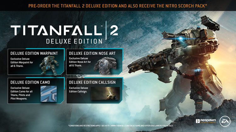 Titanfall 2 deluxe edition descripción