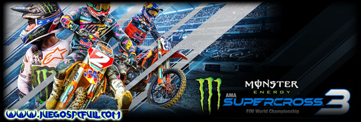 Descargar Monster Energy Supercross 3 | Español | Mega | Torrent | Iso | Elamigos